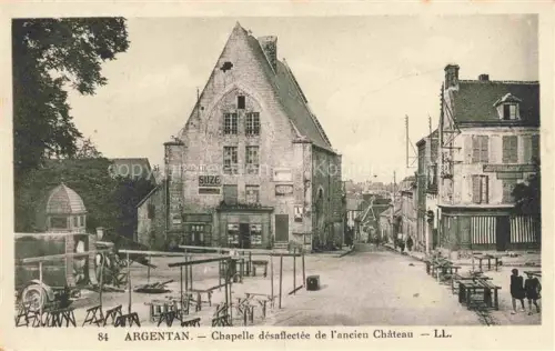 AK / Ansichtskarte ARGENTAN 61 Orne Chapelle désaffectée de l'ancien château
