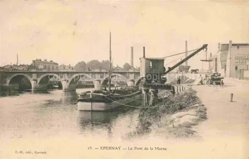 AK / Ansichtskarte EPERNAY 51 Marne Le Pont de la Marne
