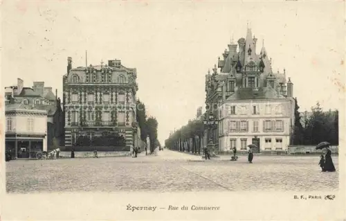 AK / Ansichtskarte EPERNAY 51 Marne Rue du Commerce