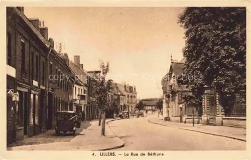 AK / Ansichtskarte Lillers Bethune 62 Pas-de-Calais Rue de Béthune