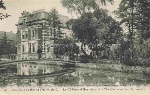 AK / Ansichtskarte Hernicourt Château