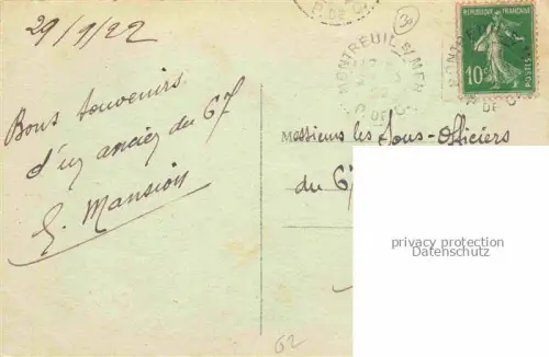 AK / Ansichtskarte Montreuil-sur-Mer 62 Pas-de-Calais Ecole Militaire