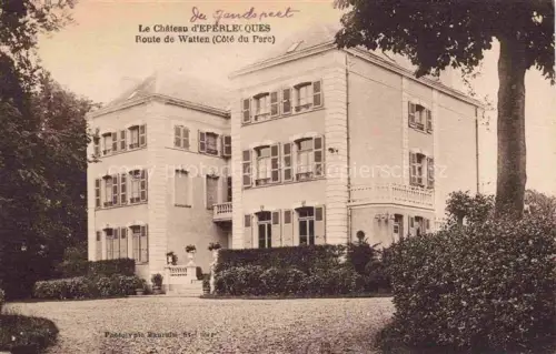 AK / Ansichtskarte Eperlecques Saint-Omer 62 Pas-de-Calais Château Route de Watten
