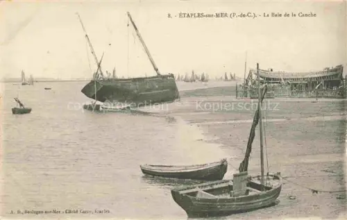 AK / Ansichtskarte Etaples-sur-Mer 62 Pas-de-Calais La Baie de la Canche