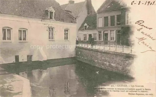 AK / Ansichtskarte Guines CALAIS 62 Pas-de-Calais Les Sources