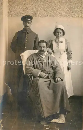 AK / Ansichtskarte BADEN-BADEN Lazarett Foto 