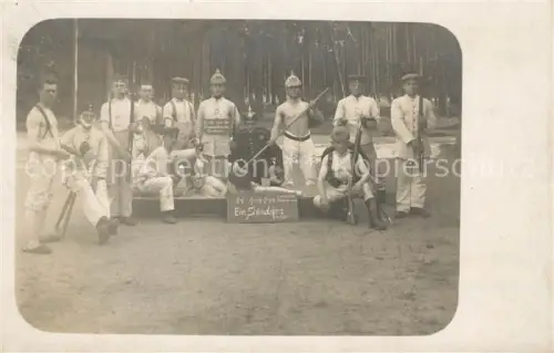 AK / Ansichtskarte 106 Regiment IR 106 Infanterie Leipzig Zeithain uebungsplatz Gruppenfoto