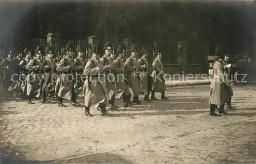 AK / Ansichtskarte BERLIN Jaeger-Bataillon auf Marsch 