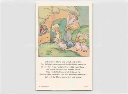 AK / Ansichtskarte IBM BOHATTA-MORPURGO Ida (1900-1992) Kuenstlerkarte Herbstzeit Ars Sacra 
