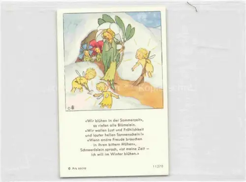 AK / Ansichtskarte IBM BOHATTA-MORPURGO Ida (1900-1992) Kuenstlerkarte Bienen Sommerzeit Schnee Roesel Ars Sacra 