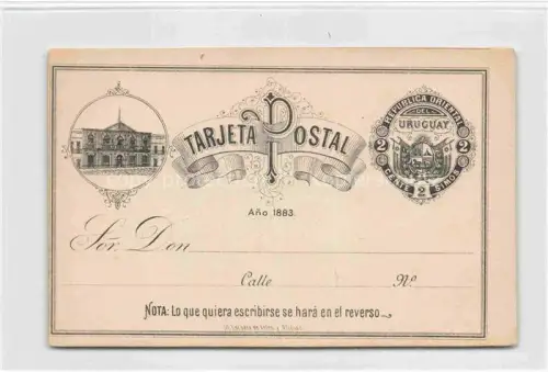 AK / Ansichtskarte MONTEVIDEO  Uruguay Edificio Gebaeude