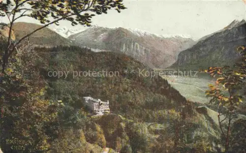 AK / Ansichtskarte Bruenig BE Panorama Grand Hotel und Kurhaus