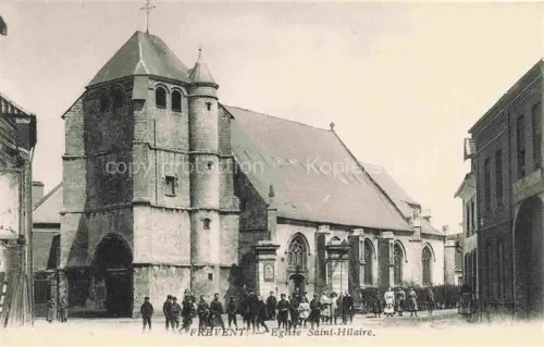 AK / Ansichtskarte Frevent ARRAS 62 Pas-de-Calais Eglise Saint-Hilaire