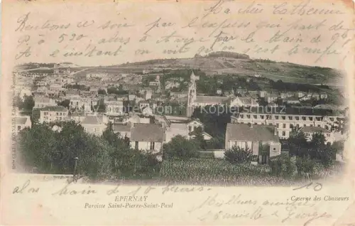 AK / Ansichtskarte EPERNAY 51 Marne Paroisse Saint-Pierre-Saint-Paul Caserne des Chasseurs