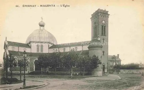 AK / Ansichtskarte Magenta Eglise