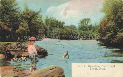 AK / Ansichtskarte Southbridge At the Quinebaug River