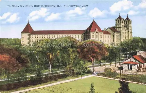 AK / Ansichtskarte Techny Illinois USA St. Mary's Mission House