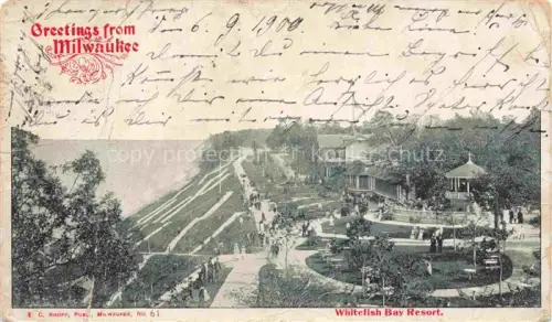 AK / Ansichtskarte Milwaukee  Wisconsin USA Whitefish Bay Resort