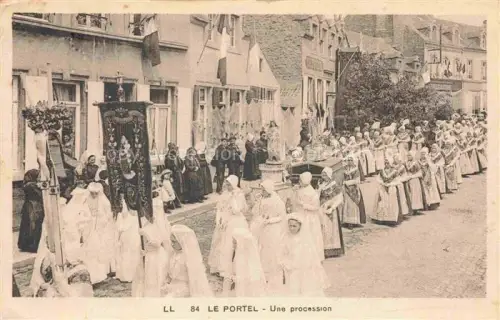 AK / Ansichtskarte Le Portel Boulogne-sur-Mer 62 Pas-de-Calais Une procession