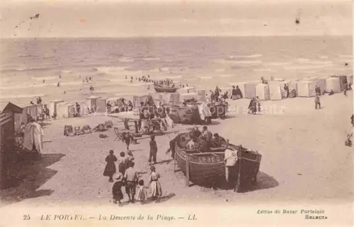 AK / Ansichtskarte Le Portel Boulogne-sur-Mer 62 Pas-de-Calais La descente de la plage