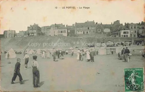 AK / Ansichtskarte Le Portel Boulogne-sur-Mer 62 Pas-de-Calais La plage