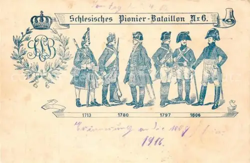AK / Ansichtskarte 006 Bataillon PiB Pioniere Neisse Oberschlesien NYSA Litho 