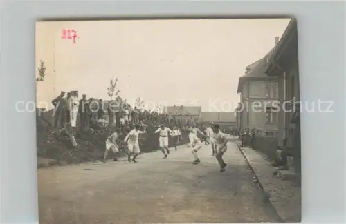 AK / Ansichtskarte Frankenberg  Sachsen Staffel-Wettlauf Foto ca 9x12 cm Sportfest