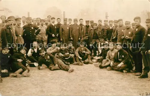 AK / Ansichtskarte POW Kriegsgefangene Militaria WK1 Lager Ohrdruf