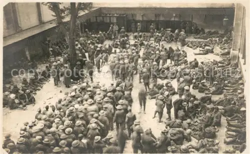 AK / Ansichtskarte POW Kriegsgefangene Militaria Foto NIEUPORT Nieuwpoort West-Vlaanderen Belgie 