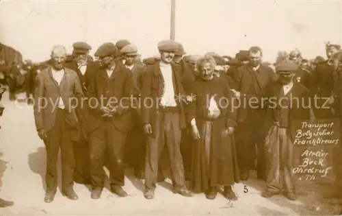 AK / Ansichtskarte POW Kriegsgefangene Militaria Lager Ohrdruf Belgier Gruppenfoto