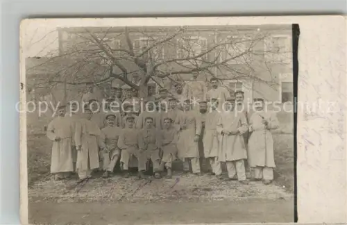 AK / Ansichtskarte Oberrotweil Vogtsburg Kaiserstuhl BW WK1 Lazarett Gruppenfoto