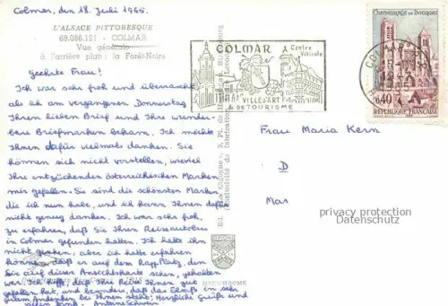 AK / Ansichtskarte COLMAR 68 Haut-Rhin Kirche Stadtansicht 