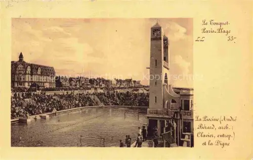 AK / Ansichtskarte LE TOUQUET-PARIS-PLAGE 62 Pas-de-Calais La piscine