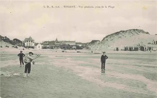 AK / Ansichtskarte Wissant Boulogne-sur-Mer 62 Pas de Calais Vue générale prise de la plage