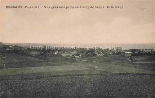 AK / Ansichtskarte Wissant Boulogne-sur-Mer 62 Pas de Calais Vue générale prise du Camp de César