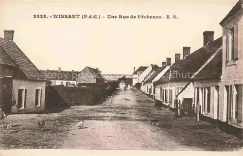 AK / Ansichtskarte Wissant Boulogne-sur-Mer 62 Pas de Calais Rue de Pêcheurs