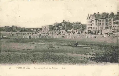 AK / Ansichtskarte WIMEREUX Boulogne-sur-Mer 62 Pas-de-Calais Vue générale de la plage