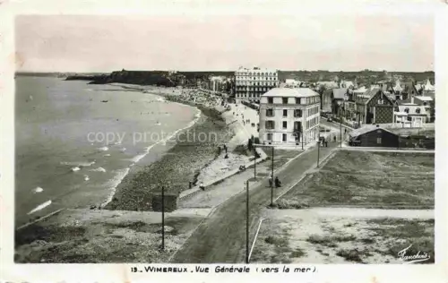 AK / Ansichtskarte WIMEREUX Boulogne-sur-Mer 62 Pas-de-Calais Vue générale vers la mer