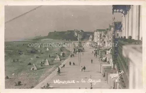 AK / Ansichtskarte WIMEREUX Boulogne-sur-Mer 62 Pas-de-Calais La digue Promenade Plage
