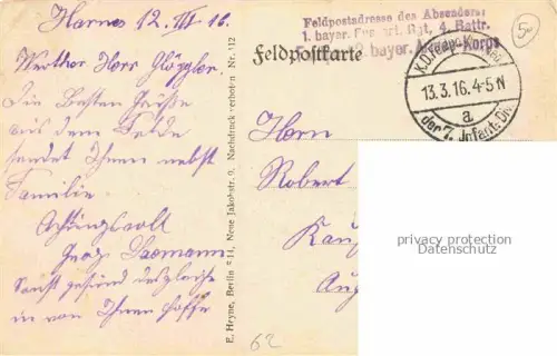 AK / Ansichtskarte Vimy Wimmi ARRAS 62 Pas-de-Calais Ruines Grande Guerre Truemmer 1. Weltkrieg