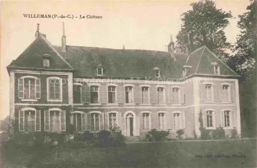 AK / Ansichtskarte Willeman Montreuil 62 Pas-de-Calais Château Schloss