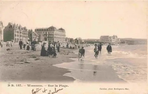 AK / Ansichtskarte WIMEREUX Boulogne-sur-Mer 62 Pas-de-Calais Sur la plage