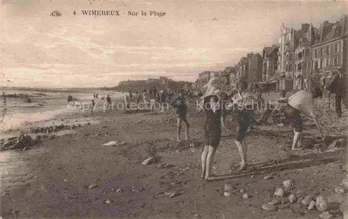 AK / Ansichtskarte WIMEREUX Boulogne-sur-Mer 62 Pas-de-Calais Sur la plage