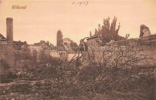 AK / Ansichtskarte Willerval ARRAS 62 Pas-de-Calais Ruines Grande Guerre Truemmer 1. Weltkrieg