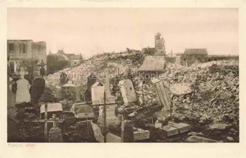 AK / Ansichtskarte Vimy Wimmi ARRAS 62 Pas-de-Calais Ruines Grande Guerre Truemmer 1. Weltkrieg