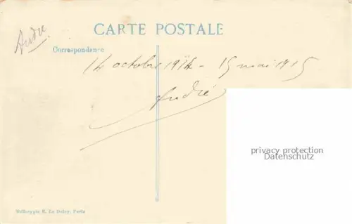 AK / Ansichtskarte Vermelles Bethune 62 Pas-de-Calais Château Ruines Grande Guerre Truemmer 1. Weltkrieg