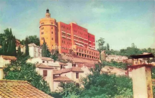 AK / Ansichtskarte GRANADA Andalucia ES Hotel Alhambra
