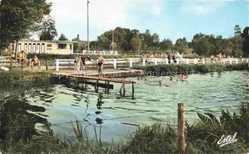 AK / Ansichtskarte Nogent-le-Rotrou 28 Eure-et-Loir Club Nautique Nogentais Piscine sur l'Huisne