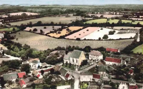 AK / Ansichtskarte Miermaigne Nogent-le-Rotrou 28 Eure-et-Loir Vue générale aérienne