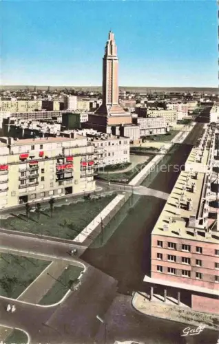 AK / Ansichtskarte LE HAVRE 76 Boulevard Francois Ier Eglise Saint Joseph vue aérienne